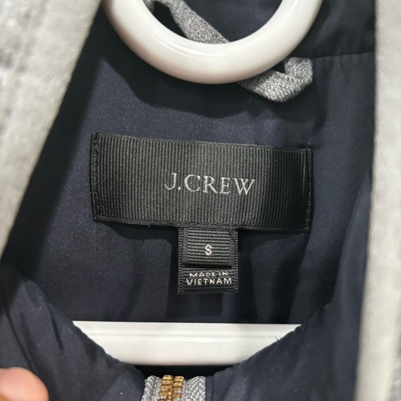 J Crew Quilted Full Zip Vest Jacket Women’s Size Small - Picture 3 of 9